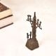 Vintage Finish Handmade Brass Tribal Art Stand for Decoration