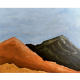 Romantic Landscape â€“ Desert Slopes | Oil on Canvas by Artist B. Manikanta