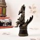 Handmade Tribal Brass Lord Ganesha Statue from Central India