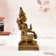 Handmade Vintage Brass Lord Shiva Statue in Himalayan Art