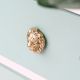 Golden Brass Lion Face Drawer Knob