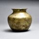 Plain Finish Brass Holy Water Pot from South India for Decor