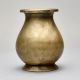 Indian Plain Brown Finish Holy Water Pot Made of Finest Brass