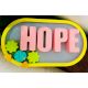 Hope Cemented Plate for Home Decor