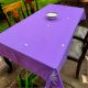 Anthophile Rectangular Table Cloth - Lavender