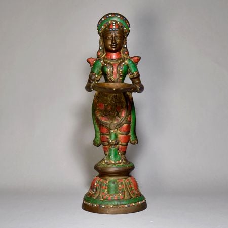 Standing Women Deep Stand For Decor Item