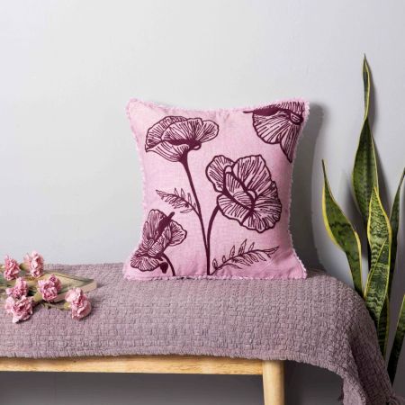 Blossom Blush Pillow Cover