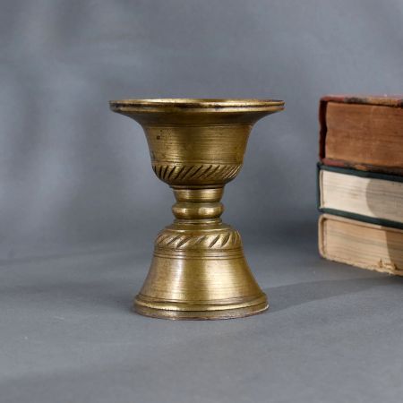 Handcrafted Vintage Brass Flower Pot | Traditional Indian Home Decor