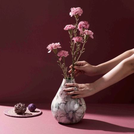 Blushing Garden Vase