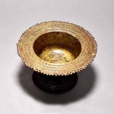 Vintage Bowl From Orrisa Of Brass