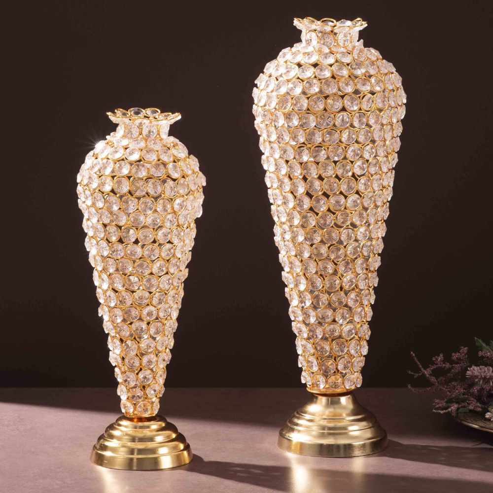 Golden Luxe Crystal Accents