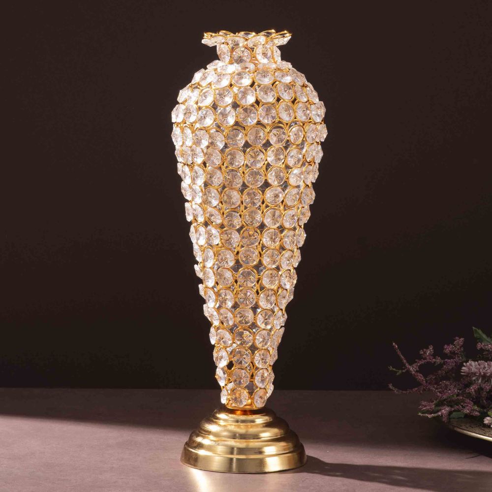 Golden Luxe Crystal Accents