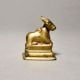 Nandi (Bull) Of Lord Shiva Vahan Of Brass