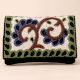 Enchanted Garden Embroidered Beaded Sling Clutch with Chain Strap