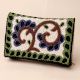 Enchanted Garden Embroidered Beaded Sling Clutch with Chain Strap