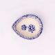 Blue and White Ceramic Diwali Diya For Festival Decoration-Pack of 3