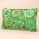 Meadow Bloom Hand-Beaded Embroidered Pouch