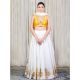 Off White Lehenga Set with Hand Embroidery