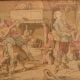 Fine European Art With Tapestry Work Playing Music And People enjoying