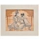 Painting Of Radha Krishna From North Indian