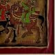 Hunting Phad Painting Raw Colour on Cloth Traditional Rajasthani Folk Art