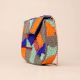 Geometric Beaded Sling Bag – Multicolor Statement Purse with Chain Strap