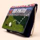 Handmade Beaded Sling Clutch – Golf Theme