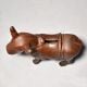 Vintage Iron Donkey Statue Handcrafted Collectible Figurine