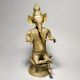 Tribal Art Sitting Lord Ganesh