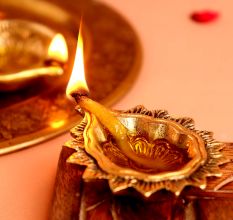 Brass Flower Bud Home Temple Mandir For Diwali Decoration