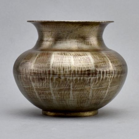 Bell Metal Holy Water and Flower Decor Pot