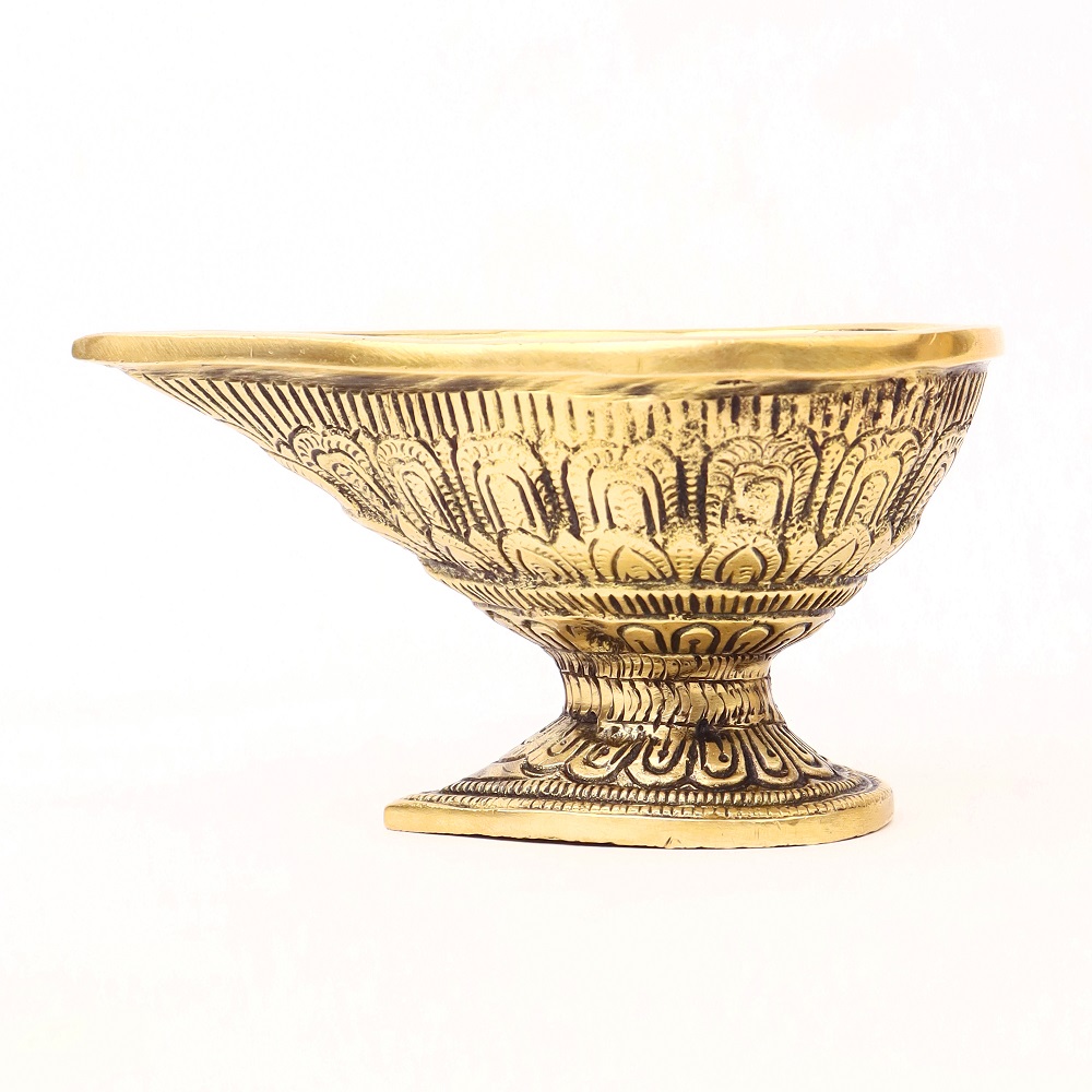 Brass Oil Lamp Decorative Diyas For Diwali