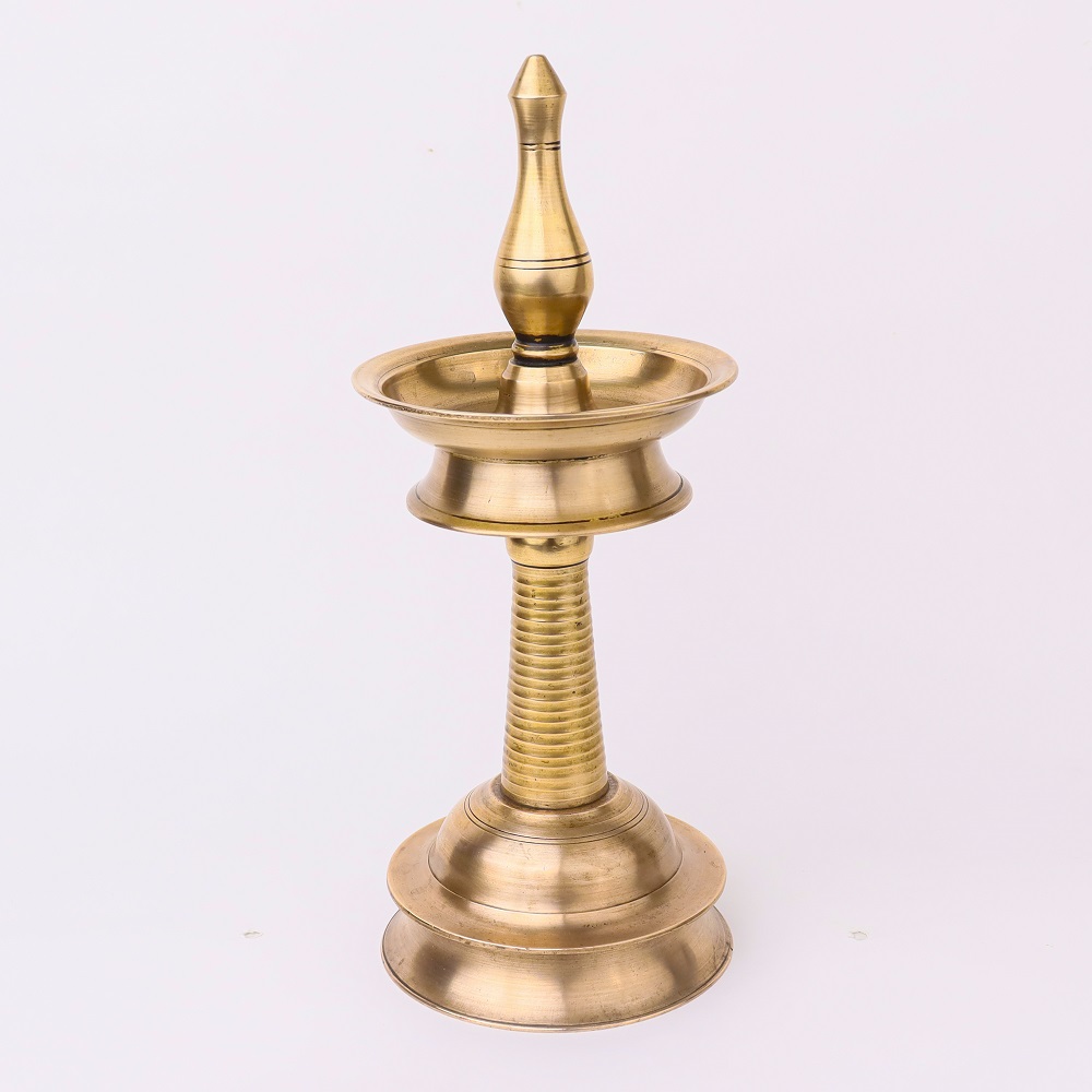 Sturdy Oil Lamp Made of Brass