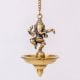 Brass Lord Ganesha With Hanging Lamp Or Diya