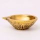 Brass Round Shaped Diwali Oil Lamp Diya