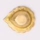 Brass Bud Shaped Decorative Border Oil Lamp Diya