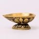 Brass Single Wick Traditional Brass Oil Diya For Mandir