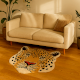 Hand tufted Rug Woolen Himalayan Leopard Head Rug
