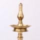 Shiny Used Oil Lamp Made of Brass