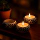 Premium Ceramic Tea Light Holder for Decoration in Set of 4