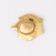 Indian-Shelf Handmade Vocalforlocal Pack of 6 Brass Lady Hand Design Golden Oil Lamp Deep Diya Deepam Deepak for Diwali Decor