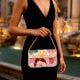 Luxury Colorful Floral Beaded Handbag Designer Women Shoulder Bag