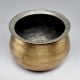 Vintage South Indian Brass Wide Mouth Pot