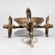 Antique Brass Horse-Drawn Chariot