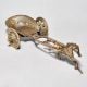 Antique Brass Horse-Drawn Chariot