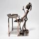Vintage Modern Art Piano Player Statue