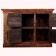 Decorative Wooden Cabinet with Handcrafted Buddha Designs