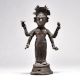 Folk Vintage Tribal Fine Art Figurine of Lord Krishna or Heritage Lord Vishnu