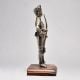 Handcrafted Vintage Soldier Figurine with Wooden Base