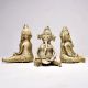 Tribal Art Lord Ganesha Figurine Set Playing Different Instruments